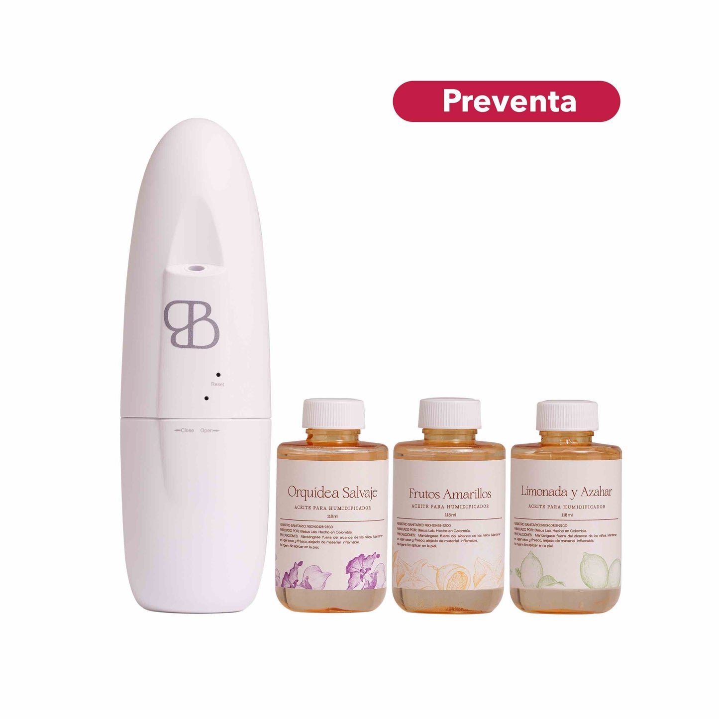 Kit Difusor Inteligente Bluetooth  + 3 esencias ( PREVENTA)