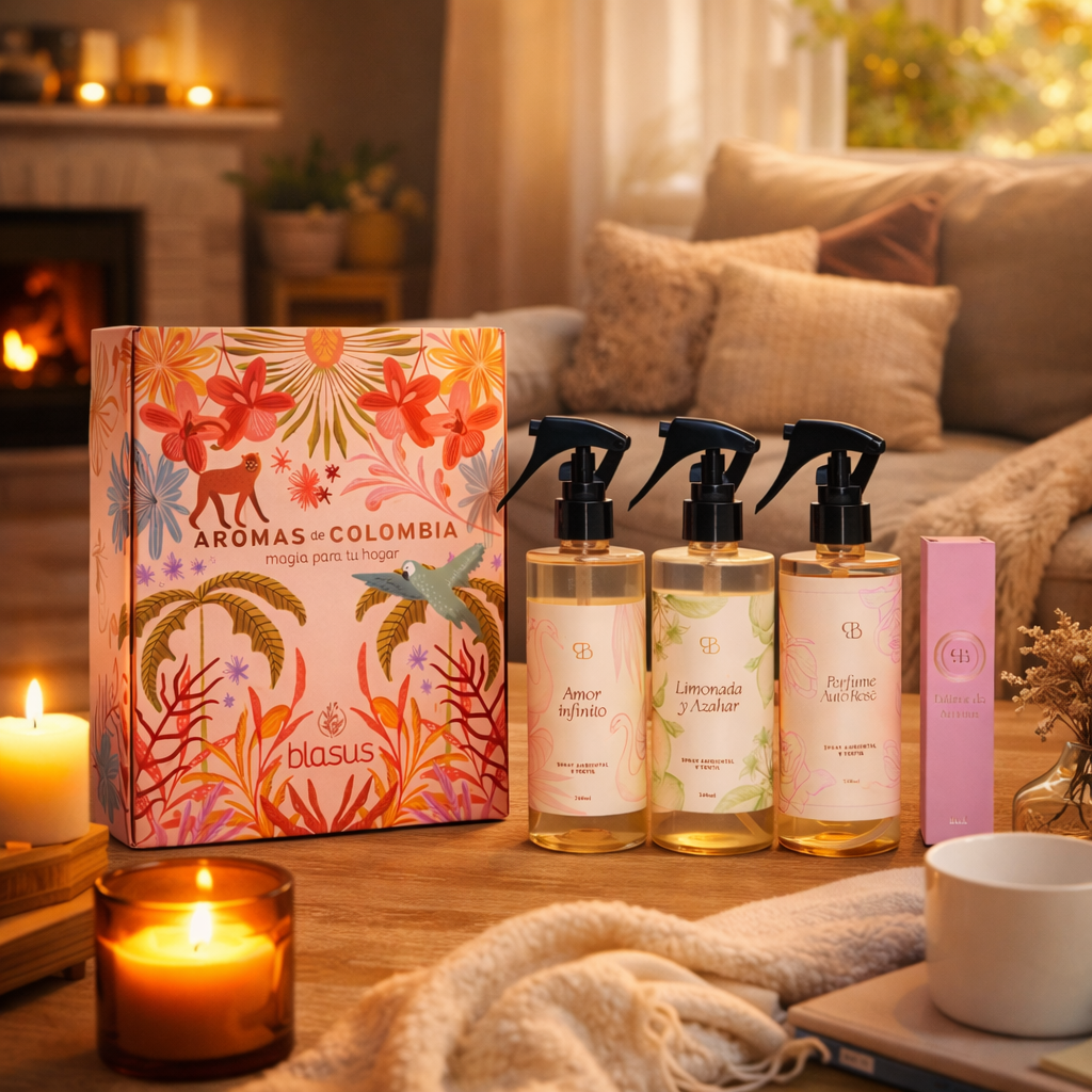 3X2 AROMAS PARA EL HOGAR + Difusor Colgante