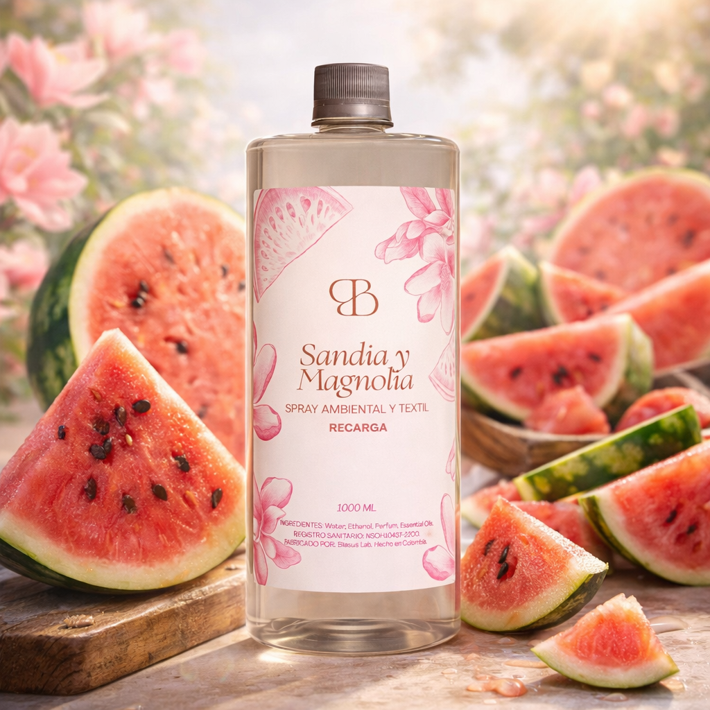 RECARGA SPRAY SANDIA Y MAGNOLIA 1L