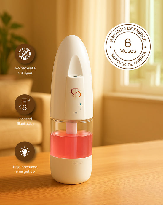 Kit Difusor Inteligente Bluetooth  + 3 esencias