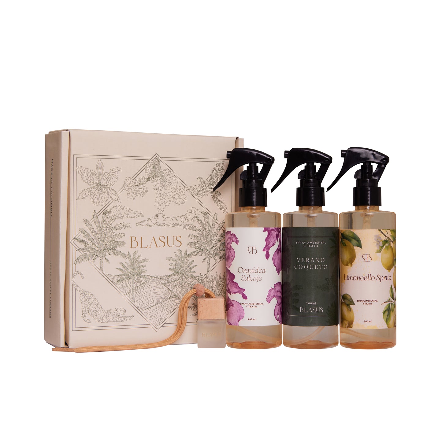 3X2 Aromas Elegantes + Difusor Colgante