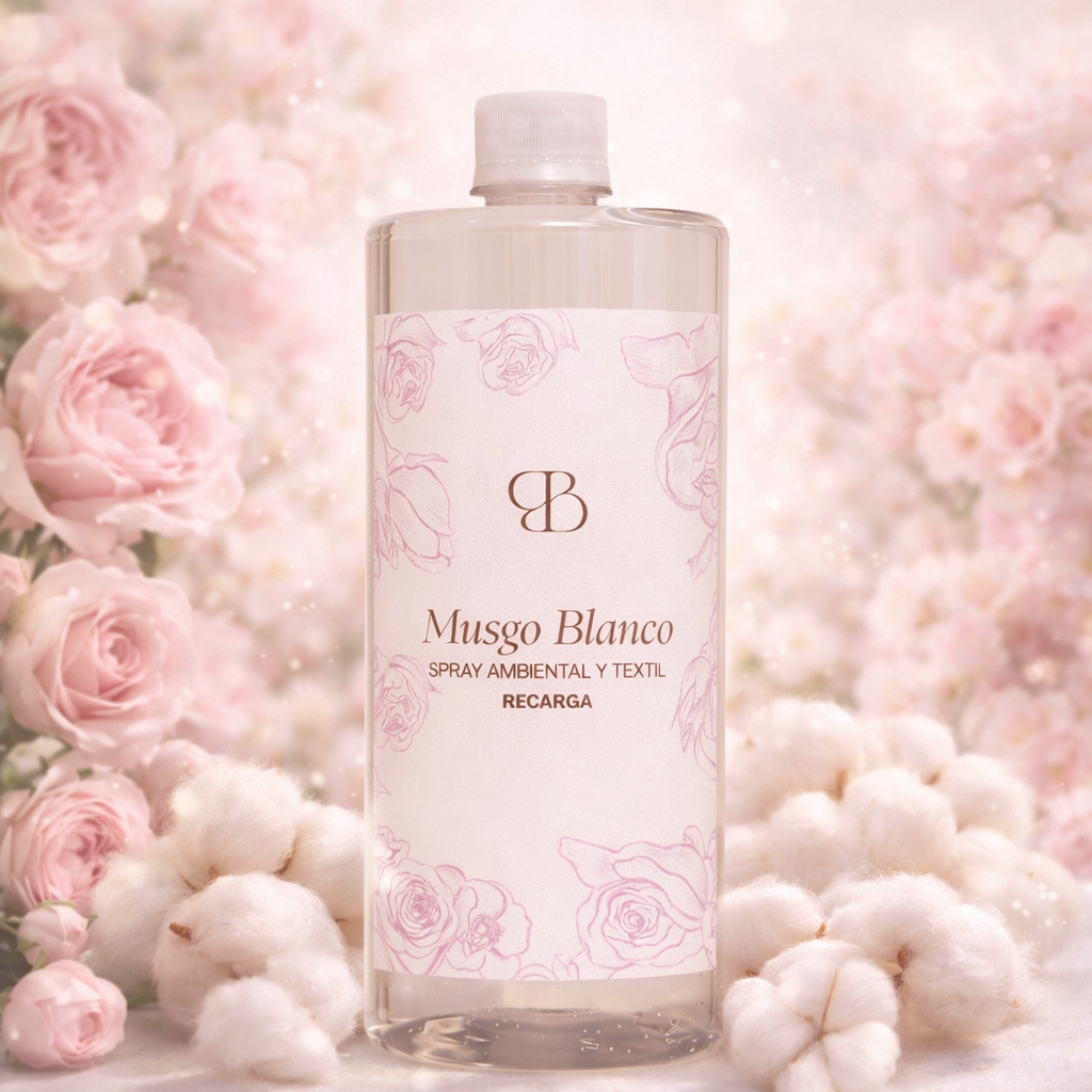 RECARGA SPRAY MUSGO BLANCO 1L