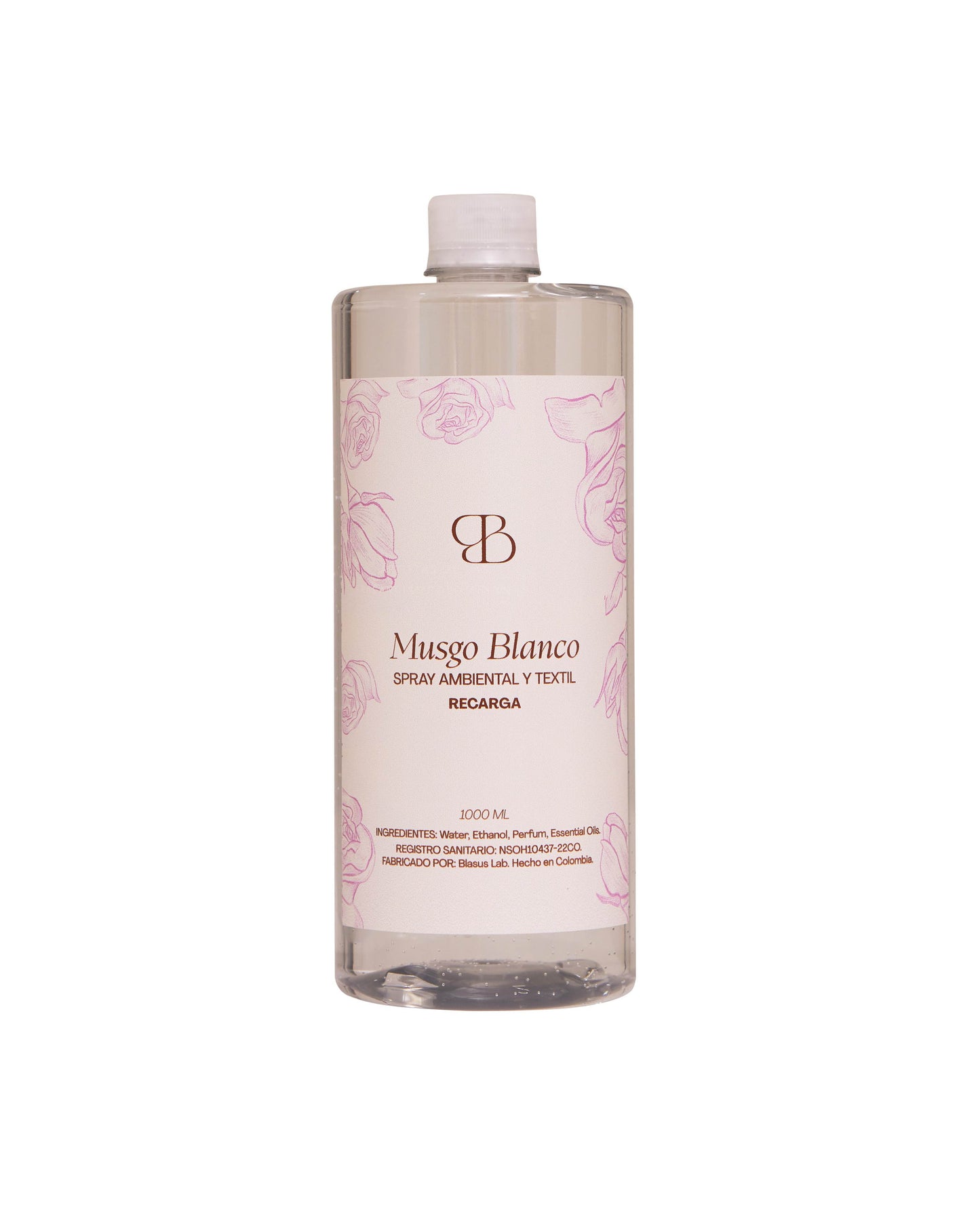 RECARGA SPRAY MUSGO BLANCO 1L