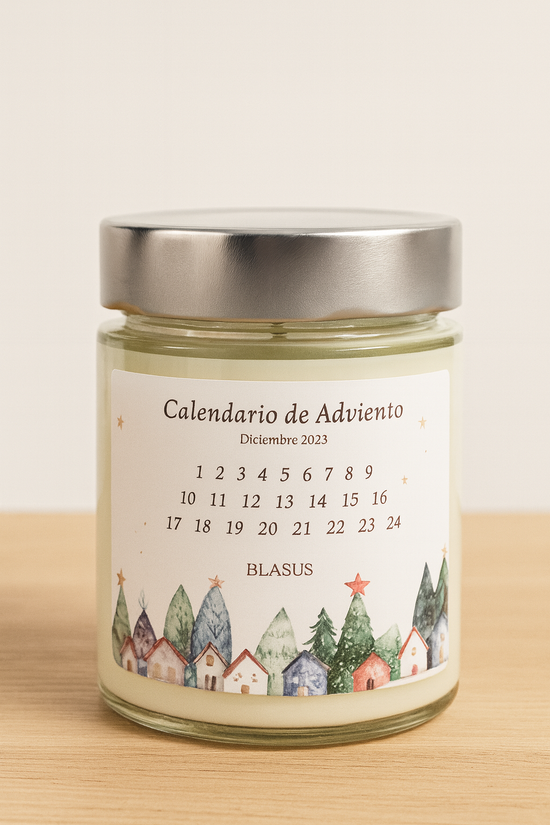 VELA AROMATICA ADVIENTO 250 GR