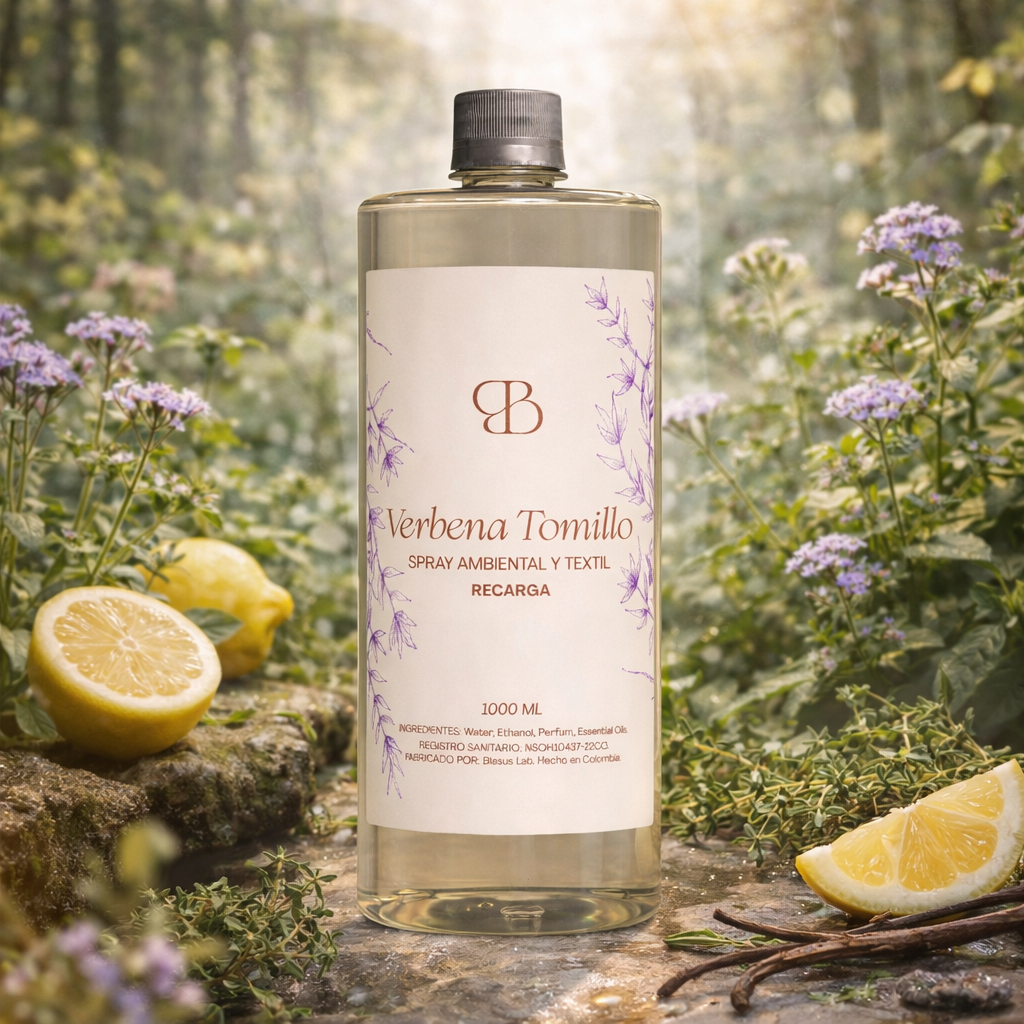 RECARGA SPRAY  VERBENA TOMILLO 1L